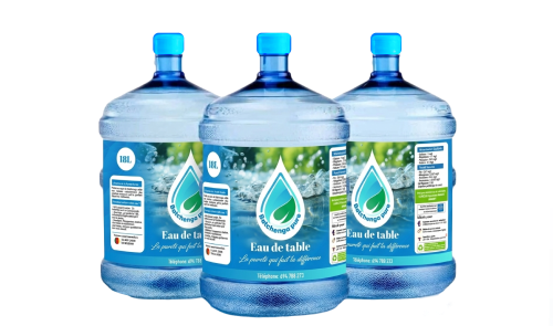 Trio de bonbonnes Batchenga Pure 18,9L